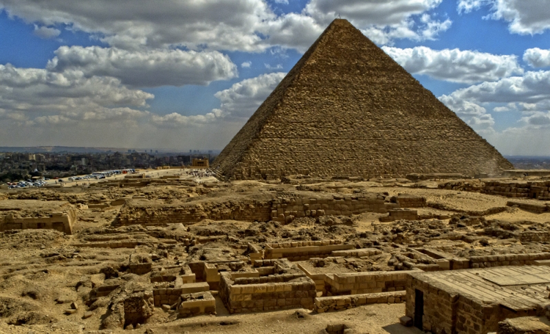 Pyramid of Cheops | Giza Pyramids | Egypt